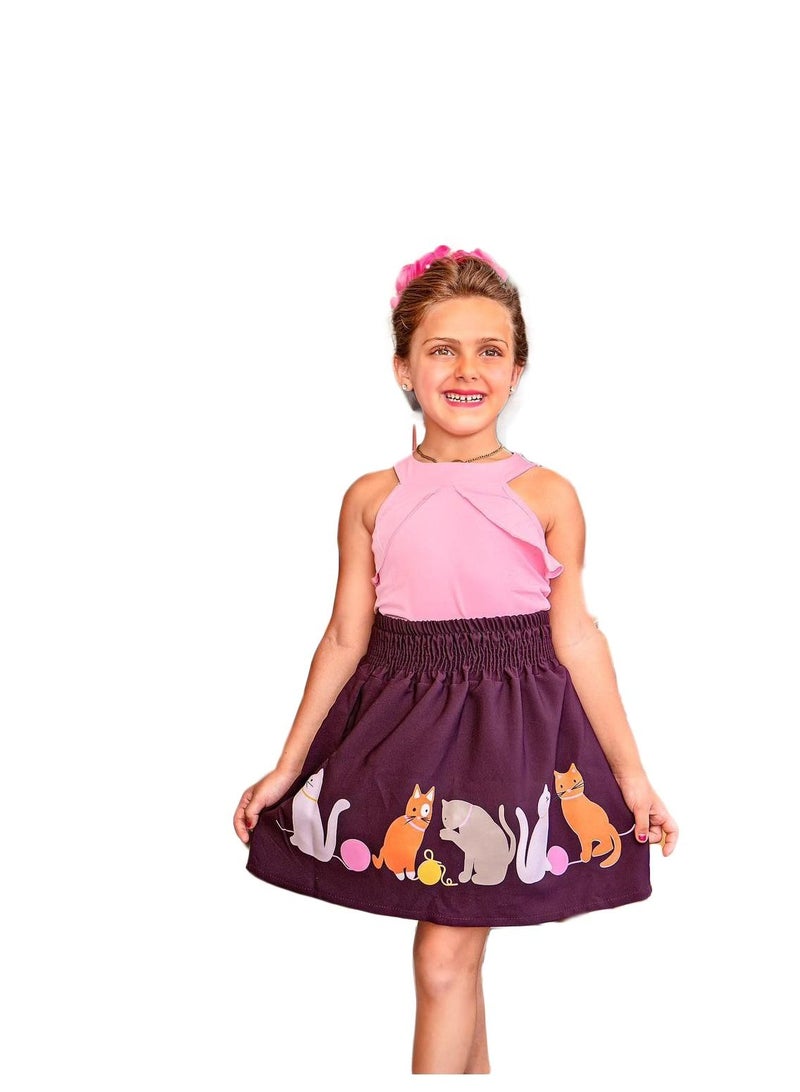 طقم بناتي مكون من قطعتيين - Image 1