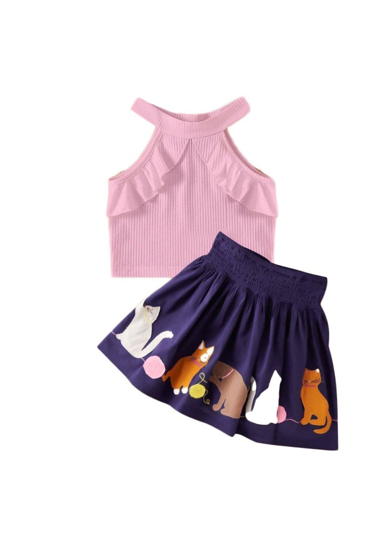 طقم بناتي مكون من قطعتيين - Image 2