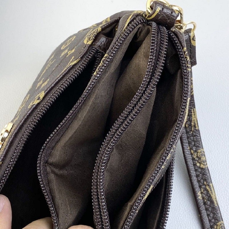 Qianzi Fox New Style Running Rivers And Lakes Stall Supply Business Cash Register Bag Small Bag Middle-Aged Mom Mobile Phone Bag Shopping Bag - Image 4
