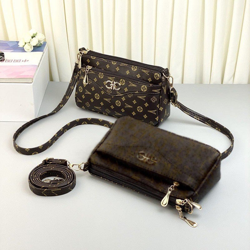 Qianzi Fox New Style Running Rivers And Lakes Stall Supply Business Cash Register Bag Small Bag Middle-Aged Mom Mobile Phone Bag Shopping Bag - Image 2