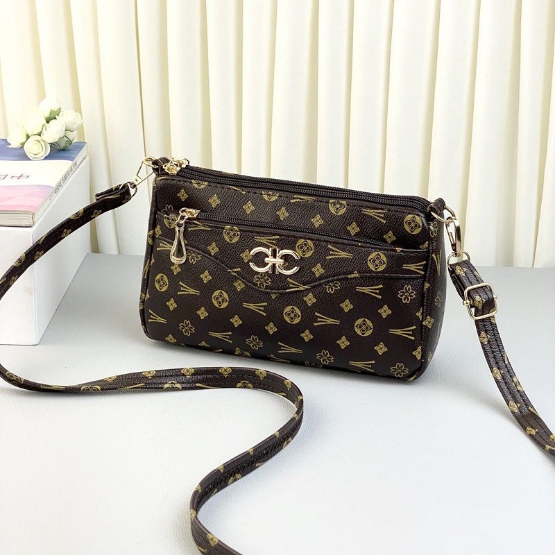 Qianzi Fox New Style Running Rivers And Lakes Stall Supply Business Cash Register Bag Small Bag Middle-Aged Mom Mobile Phone Bag Shopping Bag - Image 1