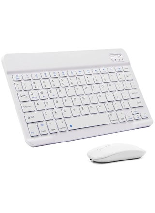 Ultra-Slim Bluetooth Keyboard and Mouse Combo Rechargeable Portable Wireless Keyboard Mouse Set for Apple iPad iPhone iOS 13 and Above Samsung Tablet Phone Smartphone Android Windows - pzsku/Z85FBBFE85731939AE7E7Z/45/_/1711253102/1ad47c27-70ab-46b1-b509-63ca62904022