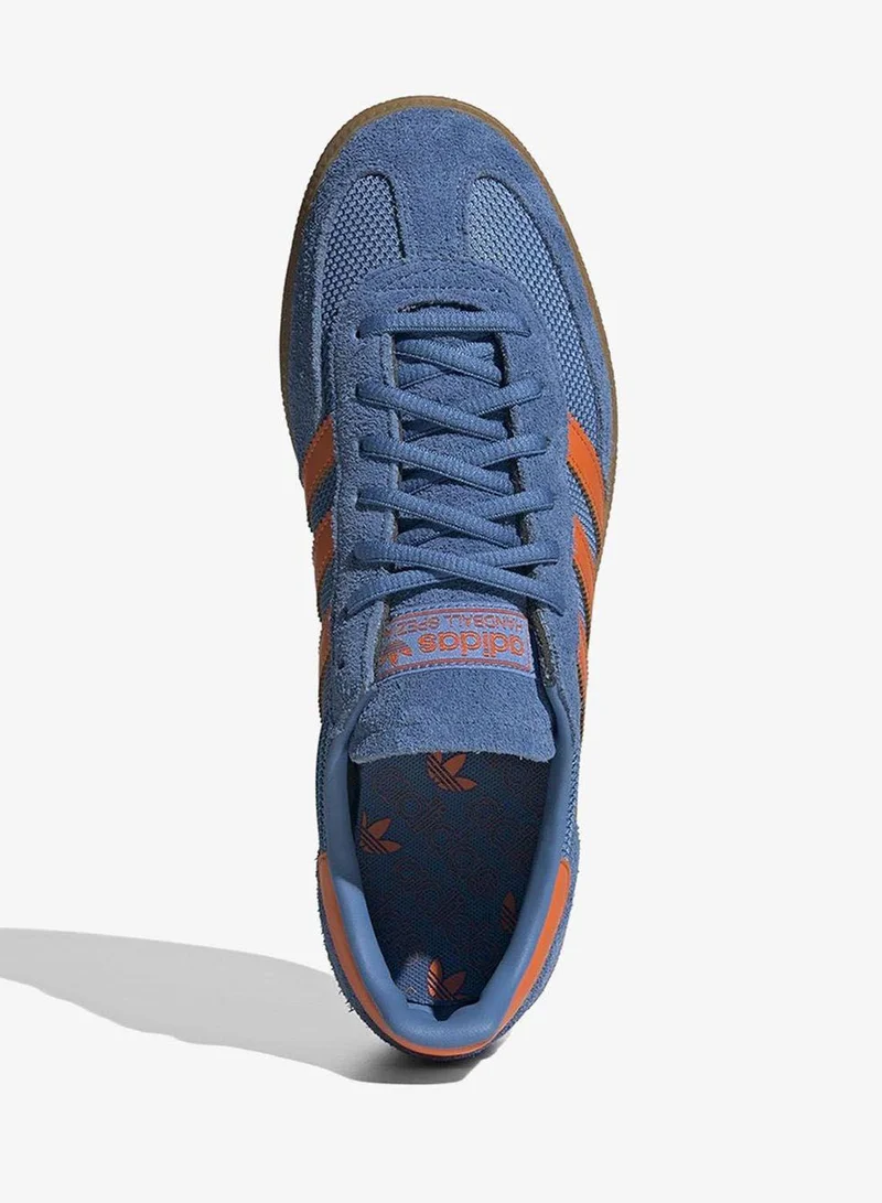 adidas Originals FOCBLU/ORANGE/GUM2 Handball Spezial Blue Originals Shoes  | Best Price UAE