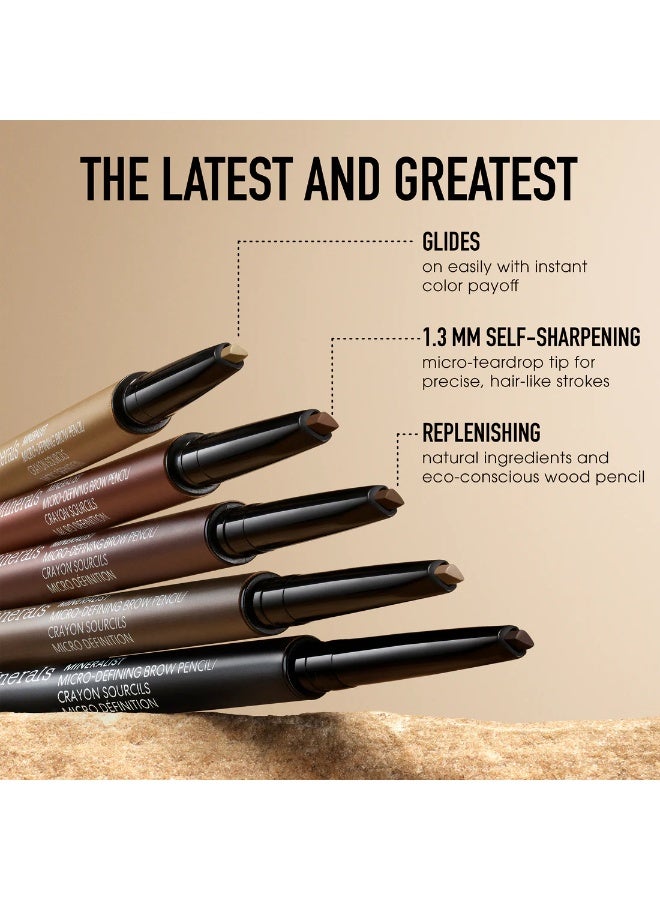 Bare Minerals Mineralist Micro Brow Pencil Color Coffee - Image 2