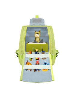 Annmore Carrying Case For Tonies Figures And Toniebox Starter Set Bag For Yoto Player And Cards Kids Travel Accessories For Audio Player Green  - Image 2