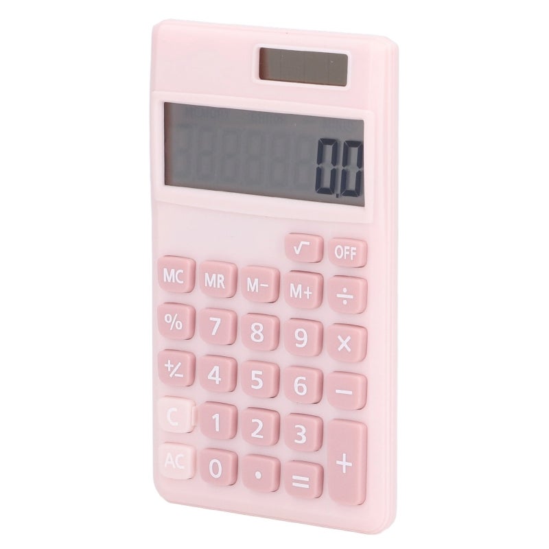 Pocket Calculator: 8 Digit Large LCD Display - High Sensitivity Handheld Calculator for Business Office Home School - Image 4