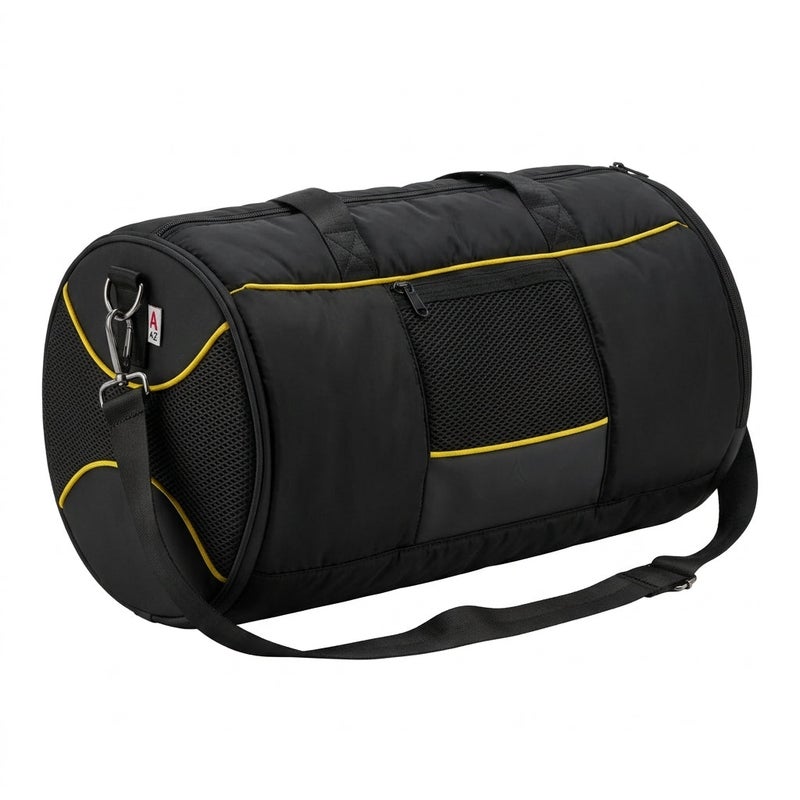 Sports Duffle Bag With Mesh Front Pocket