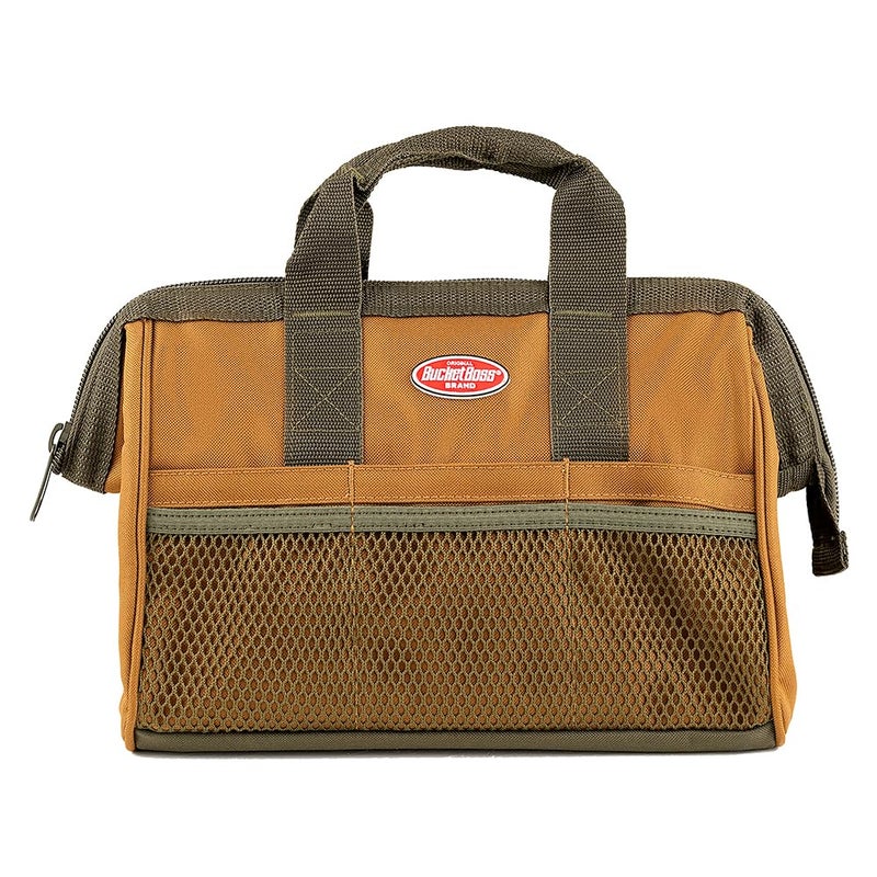 Bucket Boss Gatemouth 13 Tool Bag in Brown 60013 8 liters