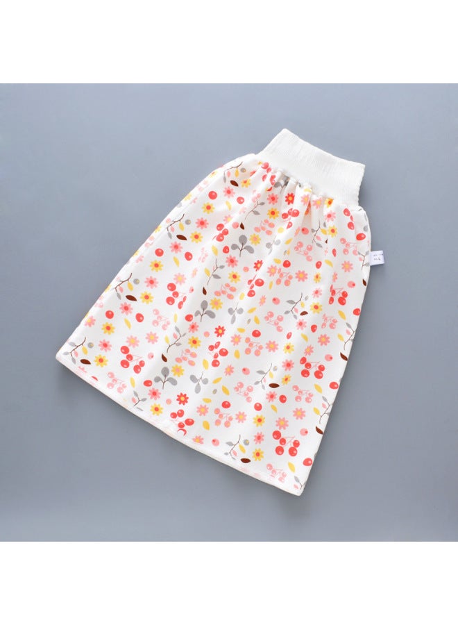 حفاضات أطفال تنورة قابلة للغسل، جيب حفاض مقاوم للماء، مانع للتسرب، حفاضات تدريبية، بناطيل ليلية مضادة للتسرب للأطفال الرضع والأطفال، قطنية - Image 1