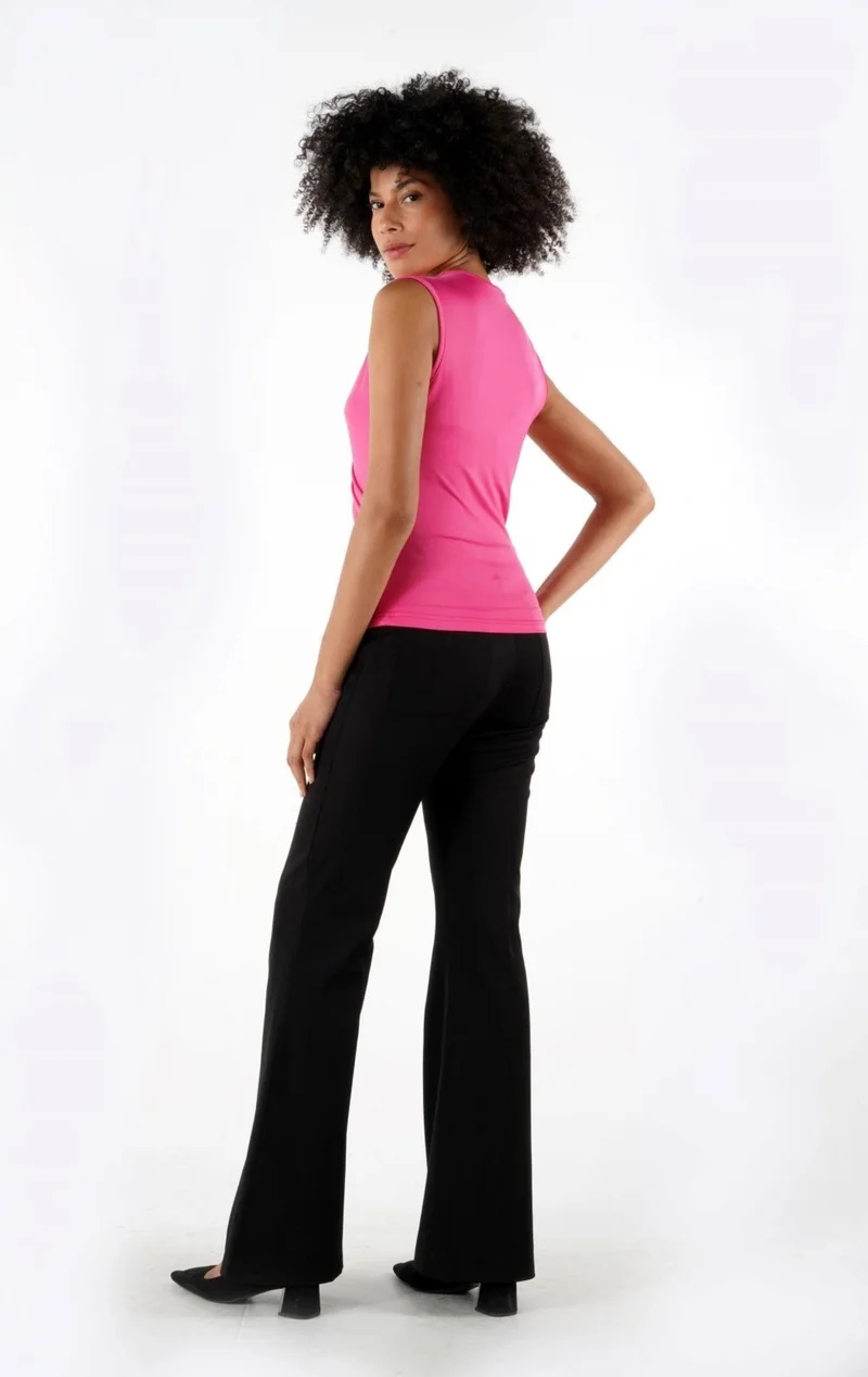 الكسندر جاردي Double Breasted Sleeveless Blouse (B24-38001)