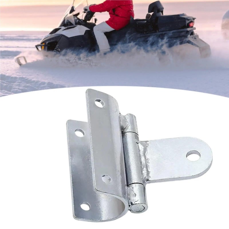Heavy Duty Snowmobile Tow Hitch Bumper Replacement Metal Accessory Black - Image 4