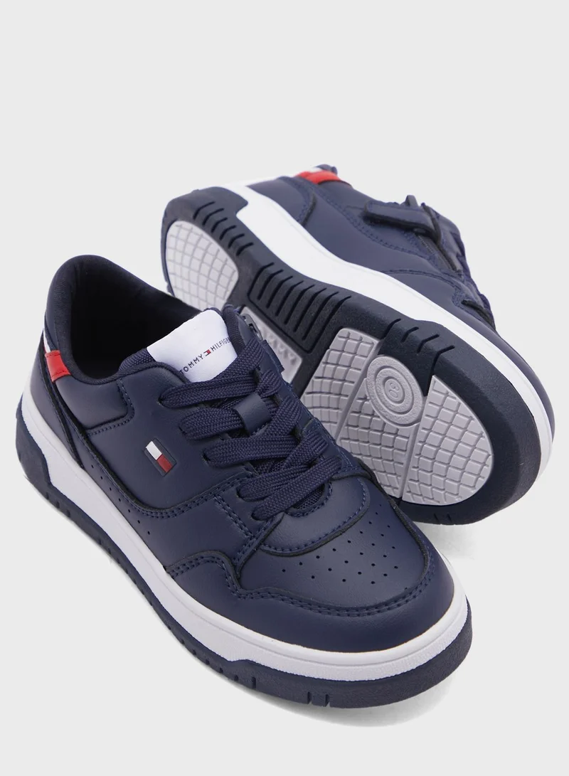 TOMMY HILFIGER Kids Low Top Lace Up Sneakers