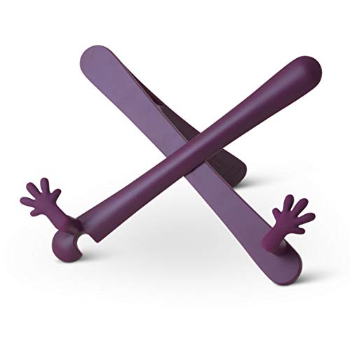 IF إذا كانت الأيدي واقفة، حامل قراءة لوحي وكتب بدون استخدام اليدين - أوبيرجين - Image 4