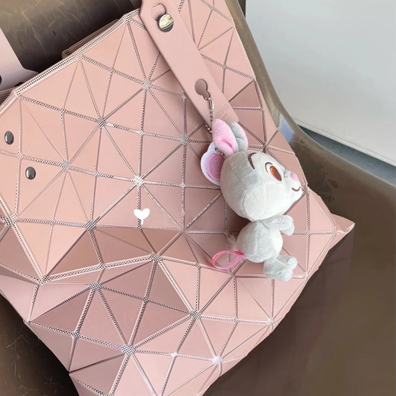 Classic 6 Japanese original women''s bag rhombus frosted portable shoulder tote bag wholesale foreign trade explosion generation - Image 4