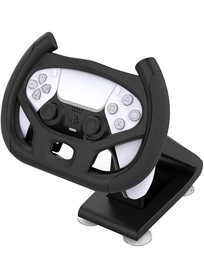 NALACAL Ps5 Gaming Racing Wheel Meagadream Steering Wheel With4 Table Suction Cup For Sony Playstation 5 Dualsense Controller (Controller Not Included)  - Image 5