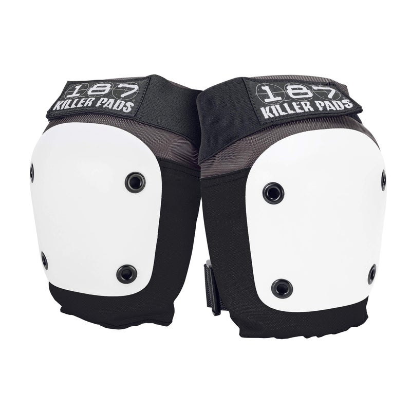 187 Killer Pads Fly Knee Pad, Grey/White, X-Large - Image 1