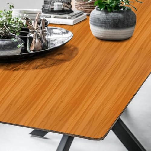 SUNBIRD Wall Stickers Wood Wallpaper Waterproof Vinyl for Home Office, Furniture, Door, Wardrobe, Kids Room, Decoration, Self Adheisve (24 X 48 Inch, Teak Wooden) - Image 3