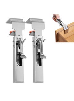 Generic Adjustable Drawer Fixing Clamp, Universal Drawer Panel Front Installation Clamps Fixing Clips, Cabinet Face Frame Installation Clamps for Installing Cabinets&Drawer (2sets)  - Image 1