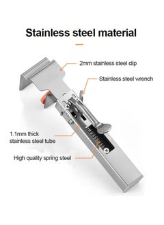 Generic Adjustable Drawer Fixing Clamp, Universal Drawer Panel Front Installation Clamps Fixing Clips, Cabinet Face Frame Installation Clamps for Installing Cabinets&Drawer (2sets)  - Image 4