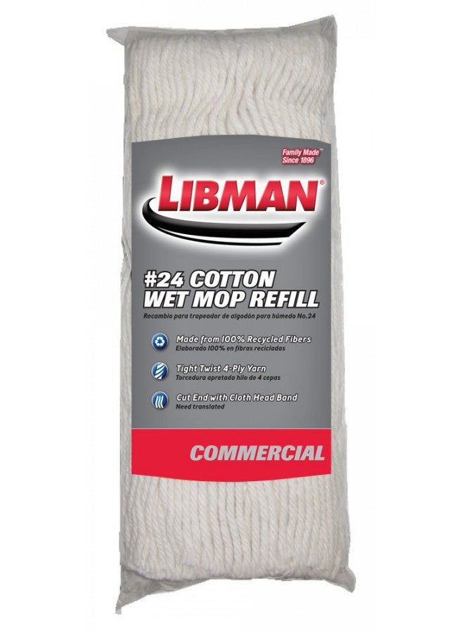 Libman #24 Cotton Wet Mop Refill - Image 2