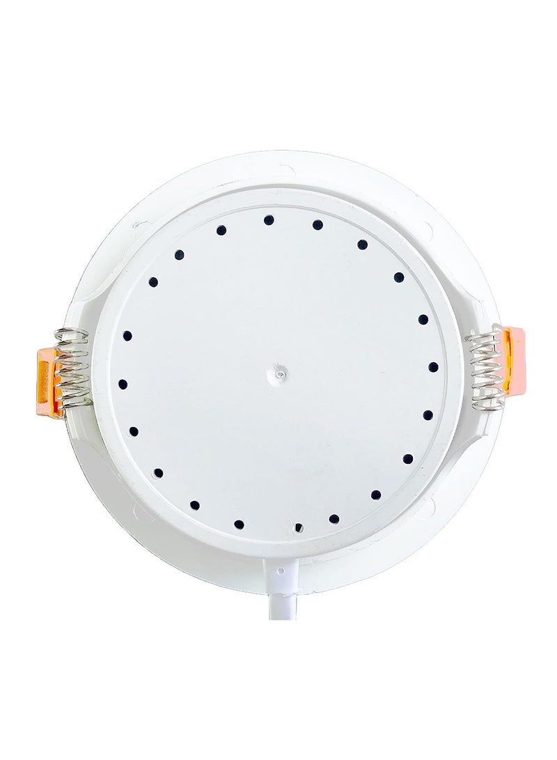 Narken 12W Warm white 3000K Spot LED Power Saving PC Polycarbonate Plastic Angled Recessed Ceiling Downlight Cutting Hole. - Image 2