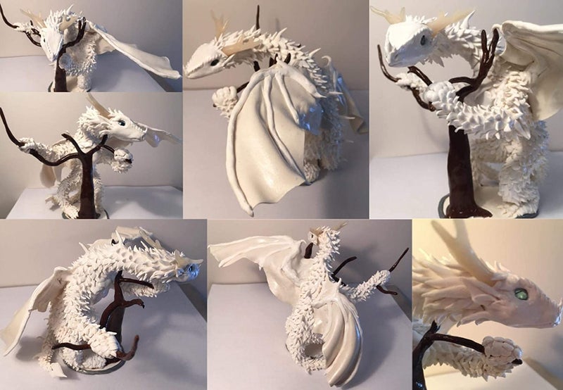 Definite Art Air Dry Clay Mitti for Small Sculptures Idols Murti Making Shilpkar with 8 Double Headed Tools (250 Grams Clay with Sculpting Modelling Tools) (Clay with Tools) - Image 2