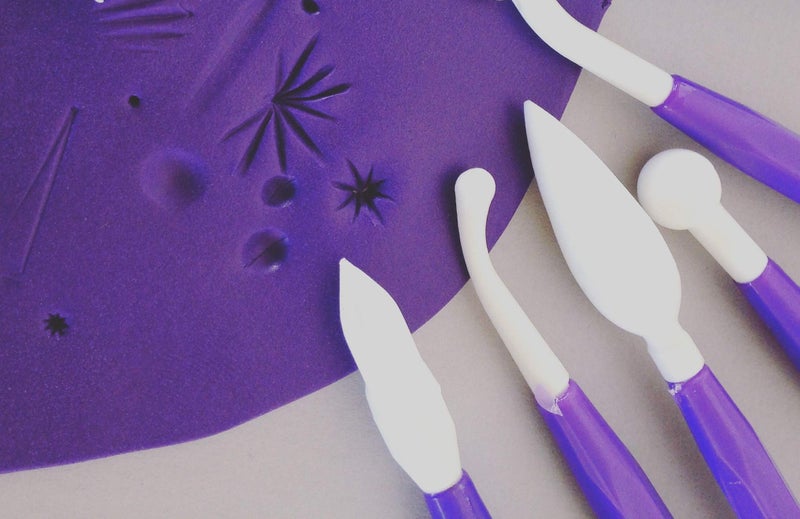 Definite Art Air Dry Clay Mitti for Small Sculptures Idols Murti Making Shilpkar with 8 Double Headed Tools (250 Grams Clay with Sculpting Modelling Tools) (Clay with Tools) - Image 5