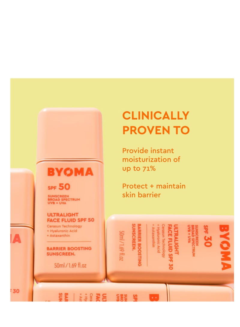 بيوما بايوما سائل الوجه الخفيف للغاية بعامل حماية من الشمس 50، 50 مل - Image 3
