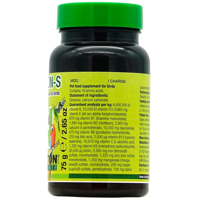 Nekton-S Multi-Vitamin for Birds, 75gm, (2.65 ounce) - Image 2