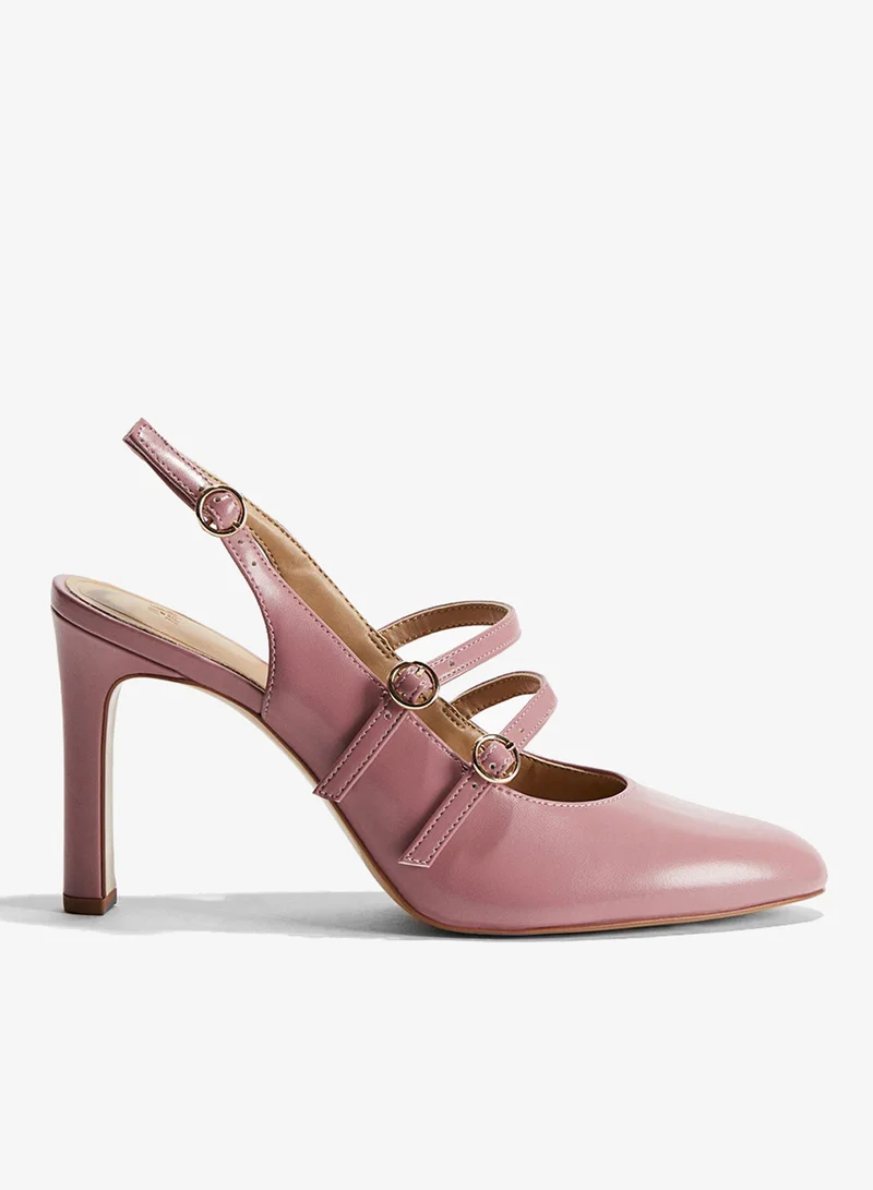 اتش اند ام حذاء بحزام للكاحل