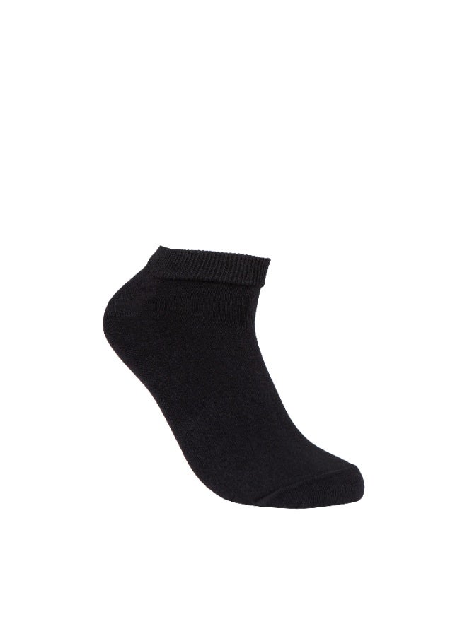 STITCH Women's Pack of 3 Lycra Ankle Casual Plain Socks - Image 2