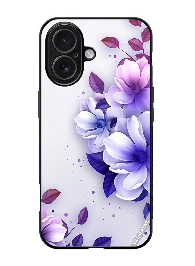 Protective Case Cover For Apple iPhone 17 Flower Design Multicolour