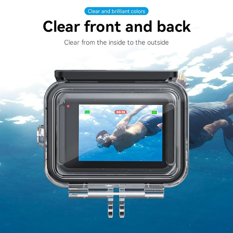 Tectonic TEKTONIC Underwater Case for GoPro Hero 9/10/11/12 Waterproof Housing for Deep Sea Adventures - Image 4