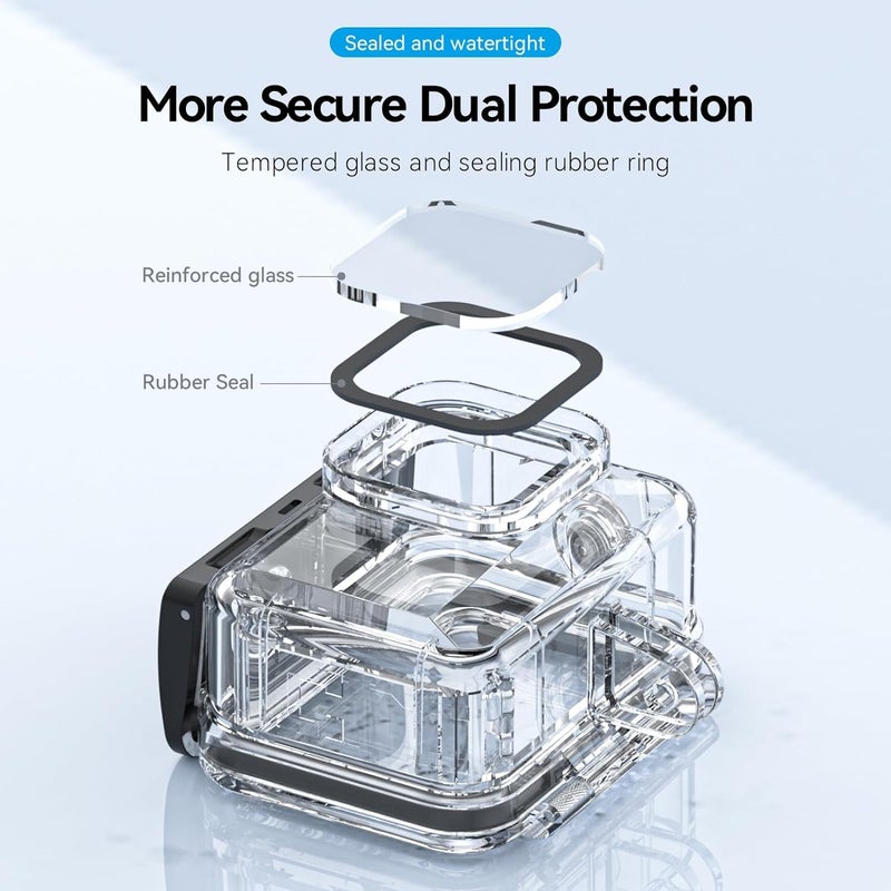 Tectonic TEKTONIC Underwater Case for GoPro Hero 9/10/11/12 Waterproof Housing for Deep Sea Adventures - Image 3