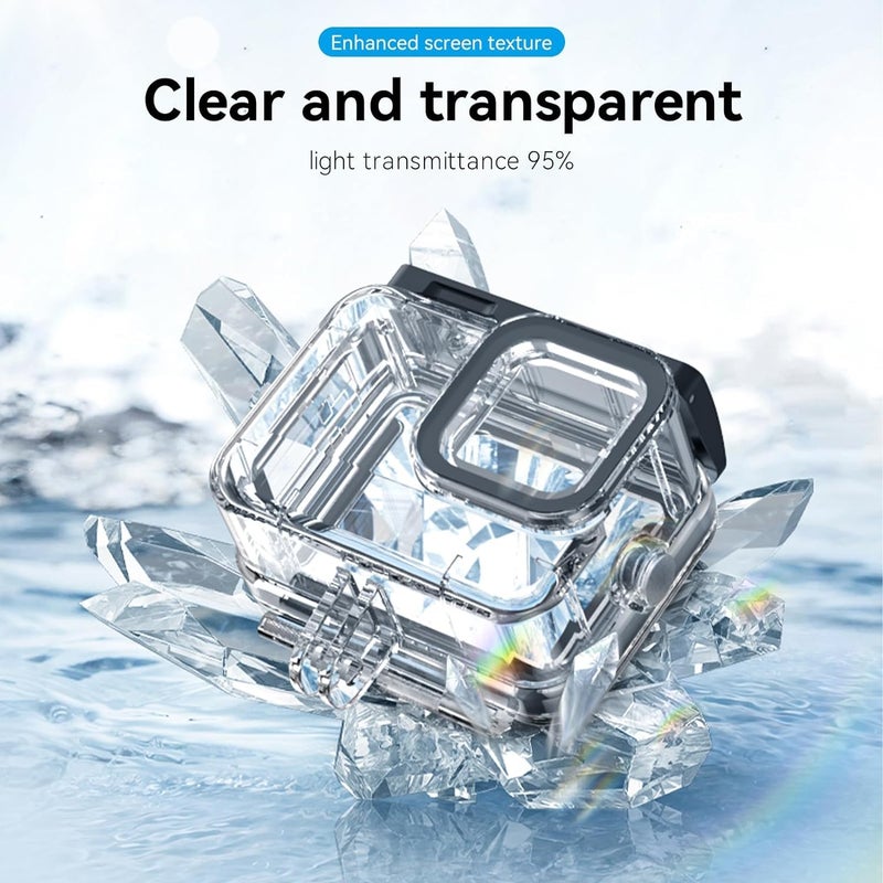 Tectonic TEKTONIC Underwater Case for GoPro Hero 9/10/11/12 Waterproof Housing for Deep Sea Adventures - Image 2