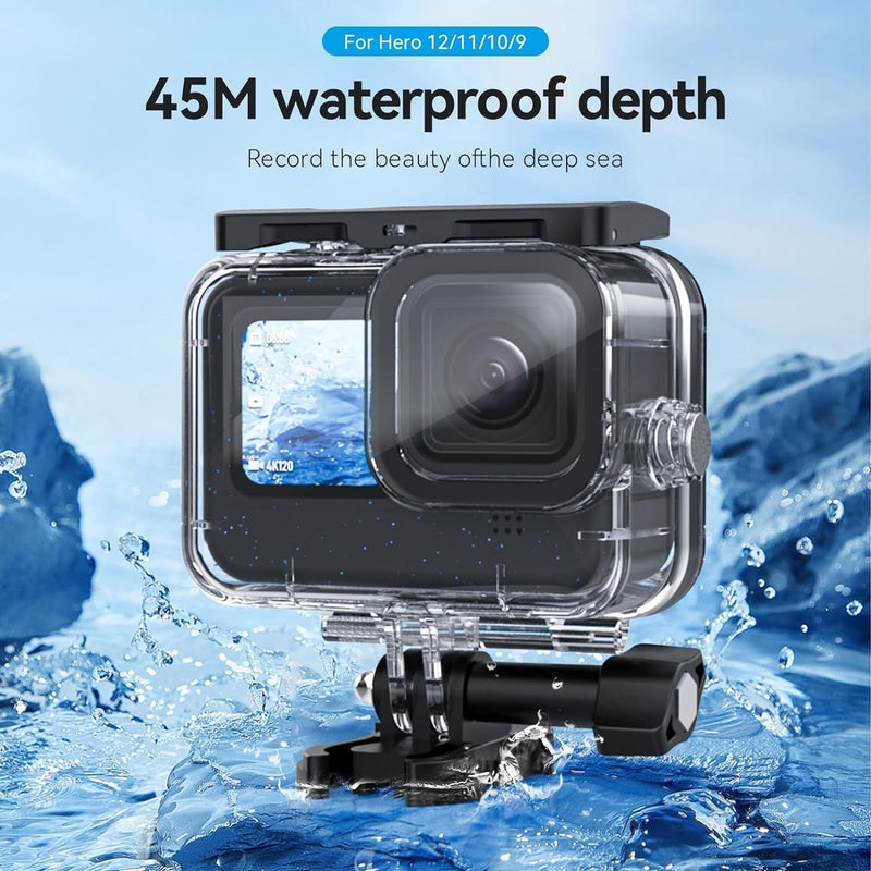 Tectonic TEKTONIC Underwater Case for GoPro Hero 9/10/11/12 Waterproof Housing for Deep Sea Adventures - Image 5