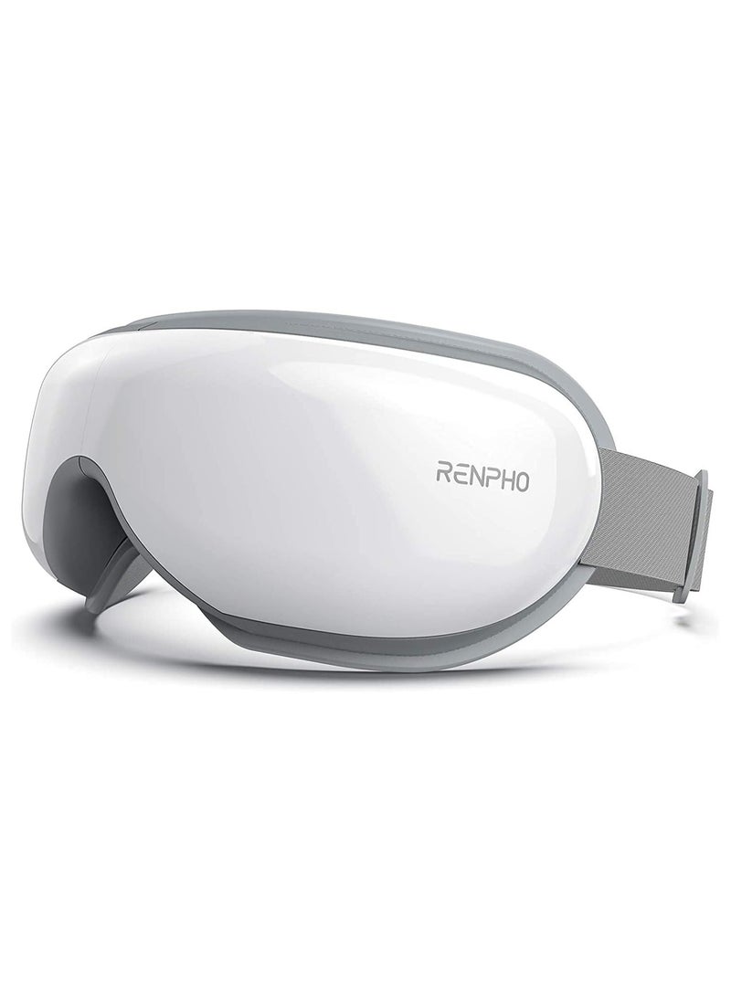 RENPHO - RENPHO Eye Massager with Heat, Air Compression Bluetooth Music Rechargeable Eye Therapy Massager-RF-EM001 - Image 1