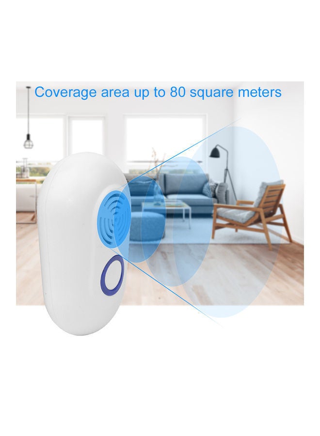 NIBEMINENT Ultrasonic Pet Repeller White - Image 2