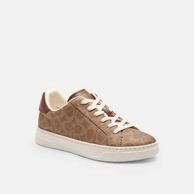 COACH High Line Sneaker In Signature Canvas