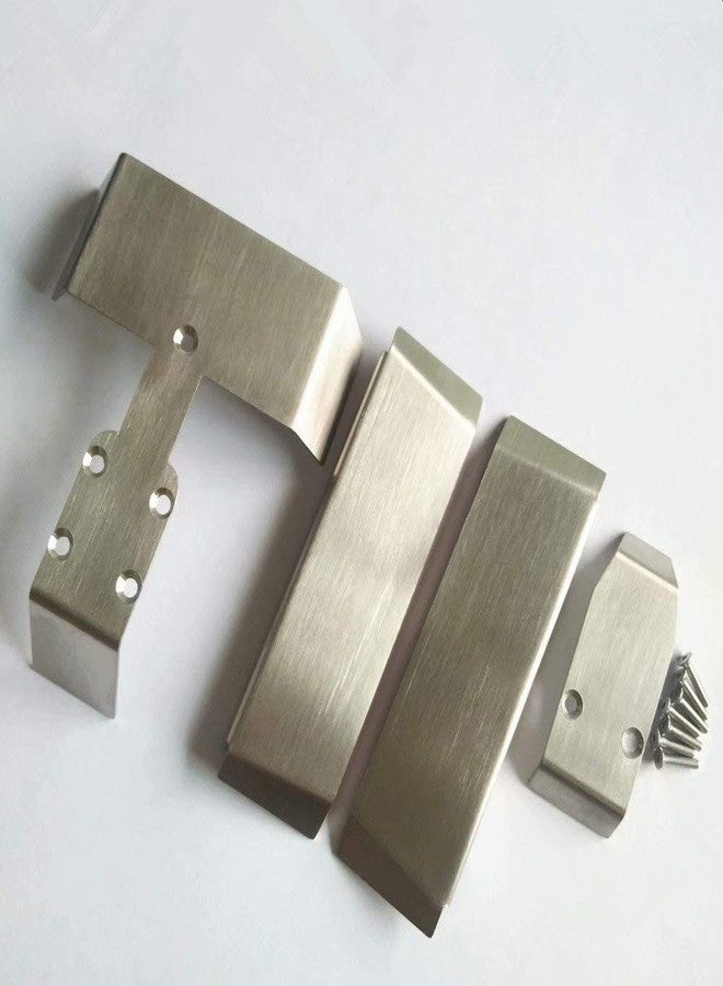 EPTNNASO 4pcs Stainless Steel Skid Plate Protector 4pcs for 1/16 Mini E Revo Summit Slash VXL - Image 2