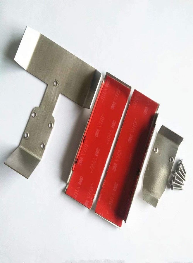 EPTNNASO 4pcs Stainless Steel Skid Plate Protector 4pcs for 1/16 Mini E Revo Summit Slash VXL - Image 3