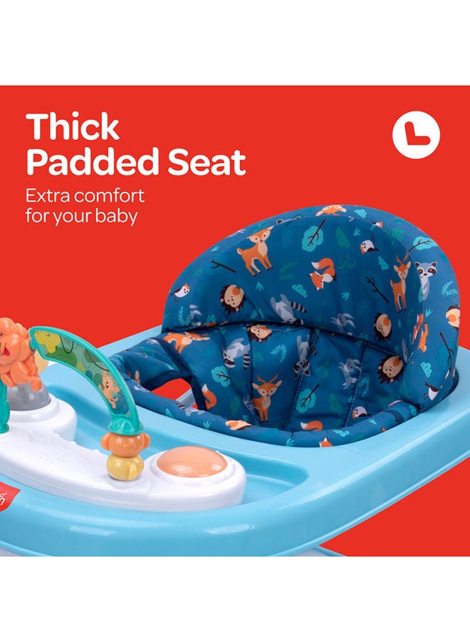 Moon Stride Baby Walker With Music-Food Tray For 6 To 18 Months - Image 4