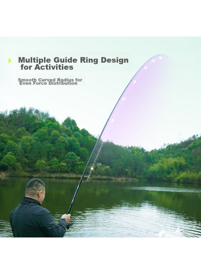 Jiadiaoni Rock Fishing Rod Set With Large Guide Rings For Long-distance Casting, 3.9m Size 5 Single Rod + Sliding Float Gift Package - Image 2