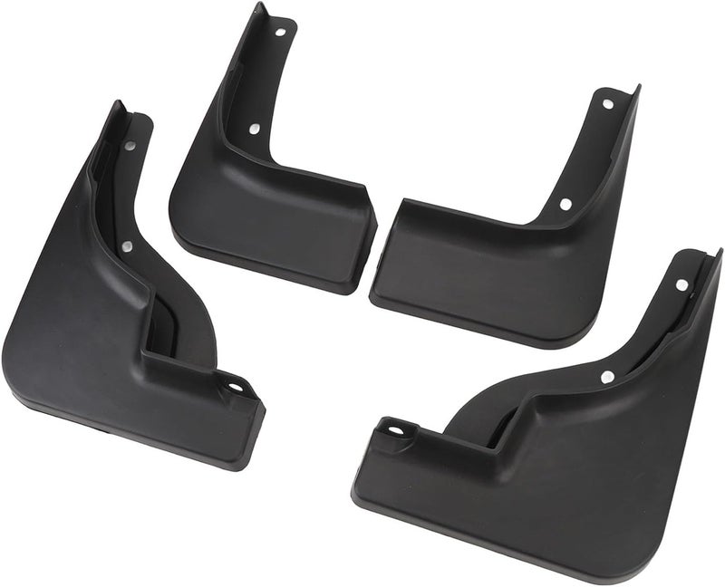 4pcs Mud Flaps Set Splashing Front and Rear Spl Guards for 2023 2024 Black Nd for Your Vehicle Mud FlapsMud GuardsMudflapsMud Guard FlareCar Mud FlapsFront Rear Mud Flaps - Image 5