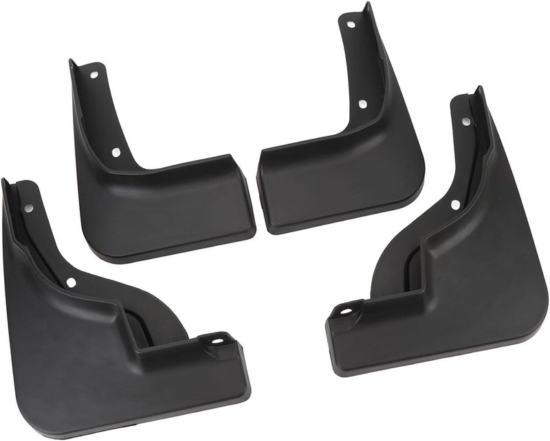 4pcs Mud Flaps Set Splashing Front and Rear Spl Guards for 2023 2024 Black Nd for Your Vehicle Mud FlapsMud GuardsMudflapsMud Guard FlareCar Mud FlapsFront Rear Mud Flaps - Image 4