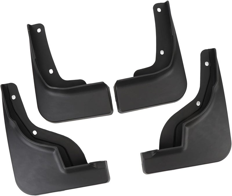 4pcs Mud Flaps Set Splashing Front and Rear Spl Guards for 2023 2024 Black Nd for Your Vehicle Mud FlapsMud GuardsMudflapsMud Guard FlareCar Mud FlapsFront Rear Mud Flaps - Image 3