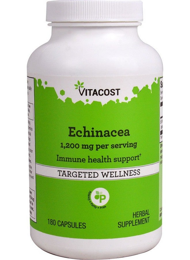 Vitacost Brand Vitacost Echinacea - 1200 mg per Serving - 180 Capsules