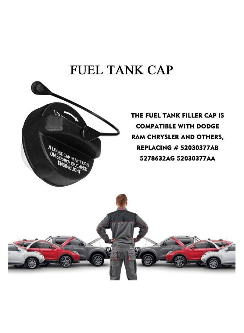 10591D Locking Fuel Gas Cap For Diesel Trucks Fuel Tank Fit for Chevrolet Dodge Ford GMC Etc Car Fuel Cap - Image 5