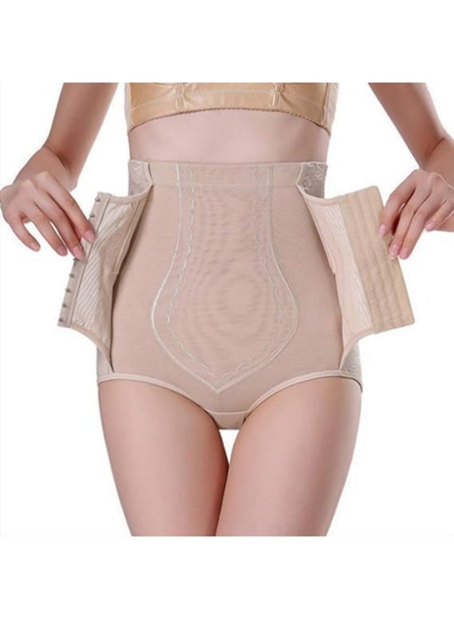 SAFENHAND Womens High Waist Breasted Bottoming Belly Pants Lace Corset Butt Lift Body Shaping Pants Plus Size Panties Variety Pack - Image 4