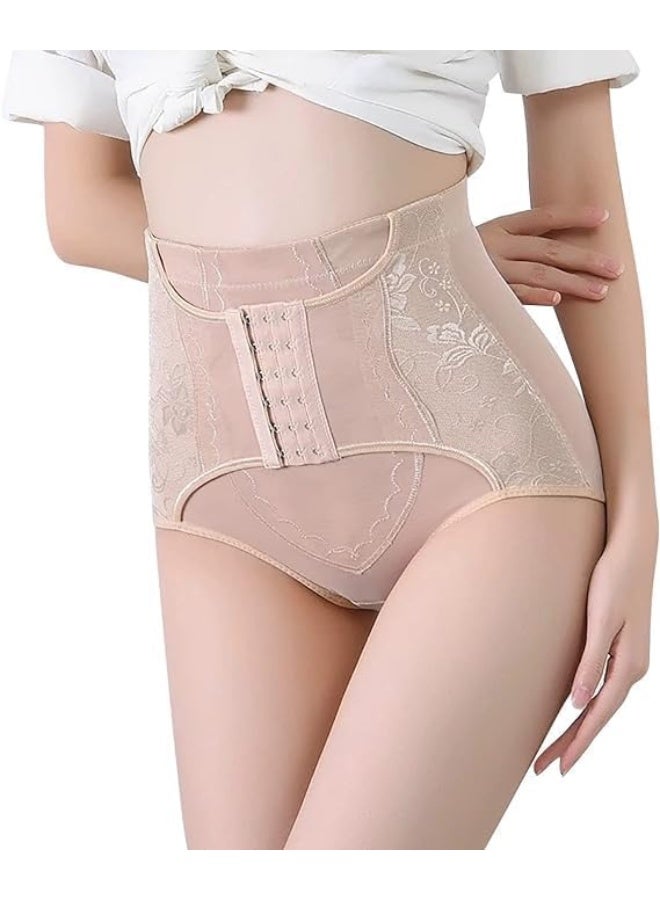 SAFENHAND Womens High Waist Breasted Bottoming Belly Pants Lace Corset Butt Lift Body Shaping Pants Plus Size Panties Variety Pack - Image 1